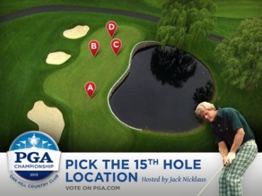 ‘PGA Championship Pick the Hole Location Challenge Hosted by Jack Nicklaus’ To Offer Unprecedented Golf Fan Engagement And Education