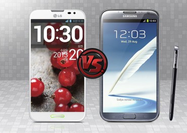 LG Optimus G Pro vs Samsung Galaxy Note II
