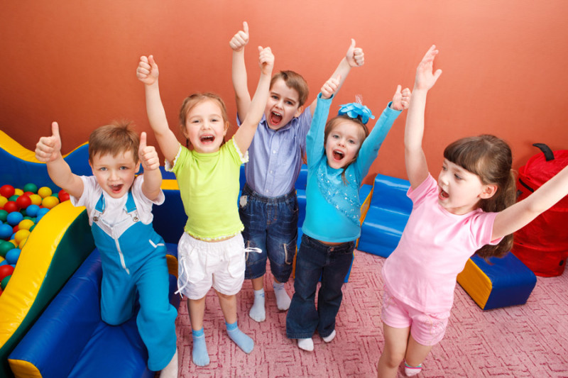 Kids personality development with group games