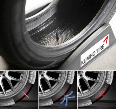Tires That Run Even When Punctured Coming on the Market