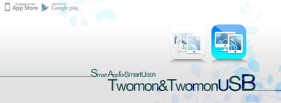 DEVGURU, a software development company, released ‘TwomonUSB,’ an application that converts iPad into a dual monitor by directly connecting iPad and computer with USB. (image credit: Twomon)