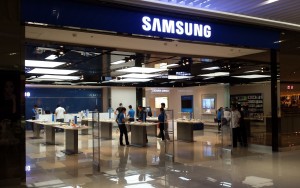 A Samsung phone store in the shopping mall SM Aura Premier in Bonifacio Global City, Metro Manila, Philippines. (Wikipedia)
