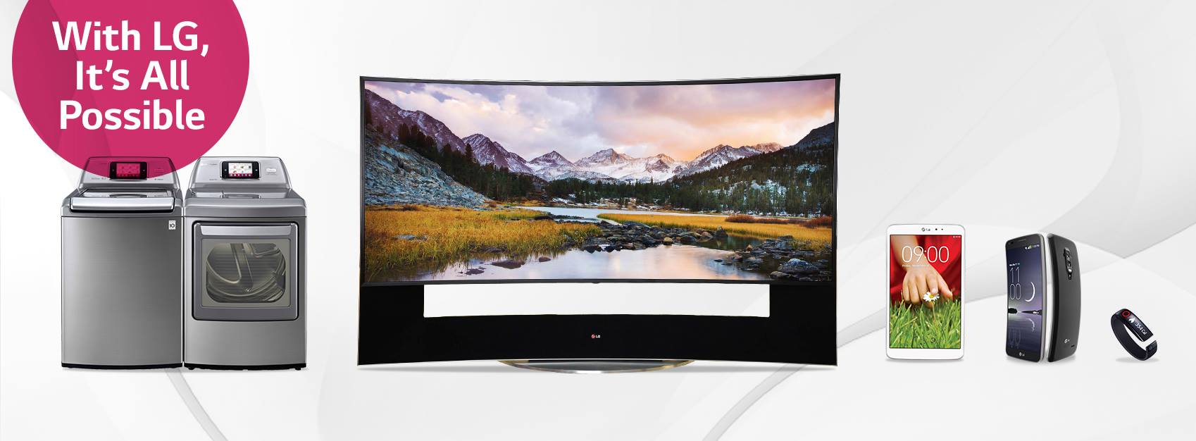 LG was selected by the National Cable & Telecommunications Association as the Official Smart TV Partner for The Cable Show 2014. (image credit: LG Electronics USA)