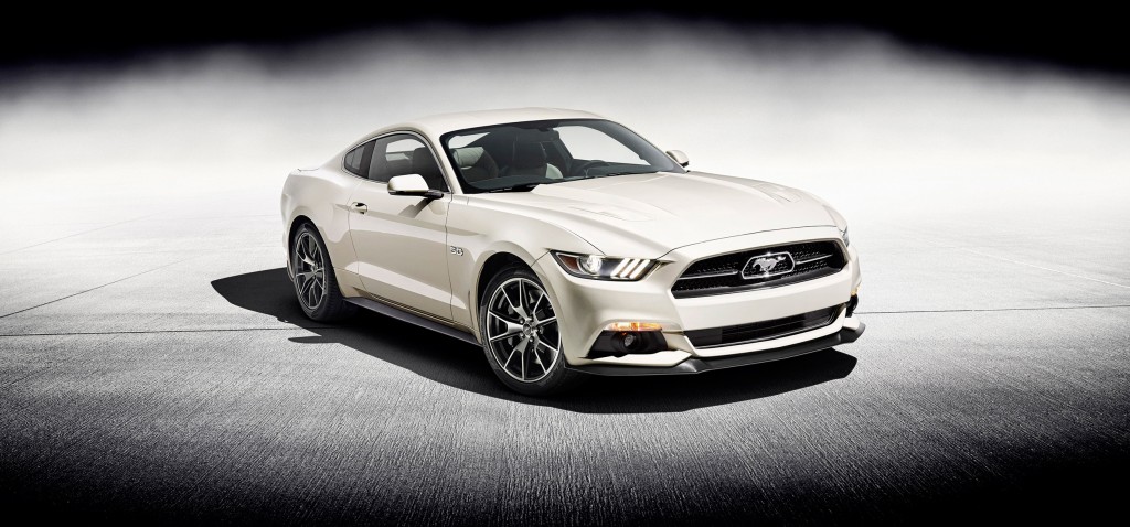 2015 Mustang 50 Year Limited Edition will be available in fall 2014; only 1,964 examples will ever be built (image: Ford Motor/BusinessWire)