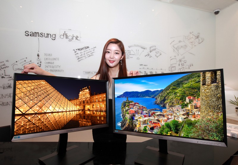 Samsung Rolls out WQHD Monitor, 1.8 Times Sharper than Full-HD