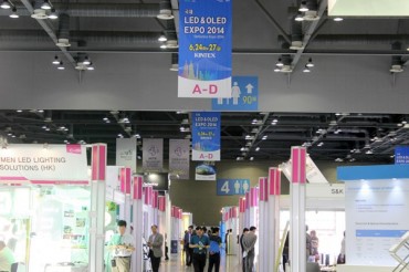 Korea’s Largest LED Show! ‘International LED & OLED EXPO 2014′ Has Kicked Off