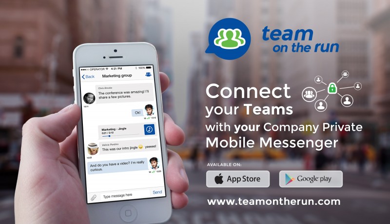StreamWIDE Launches Enterprise Mobile Messaging App “Team on the Run” Maximizing the Efficiency of Group Communication