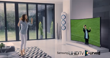 Samsung’s Curved UHD TV Urges to Be “Head Coach”