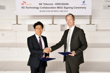 SK Telecom Starts Joint Research with Ericsson for 5G