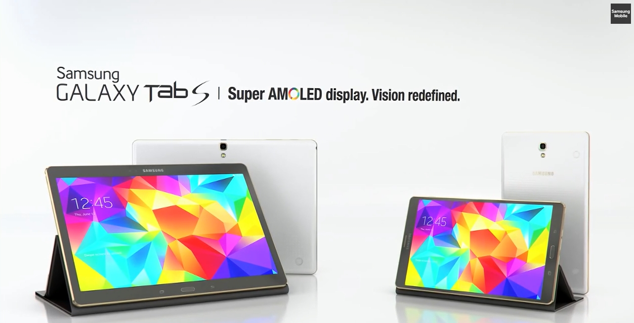 Samsung Electronics today announced the third Galaxy Tab S TV commercial, created to demonstrate the display power and unrivaled viewing experience of Samsung’s latest tablet. (image credit: Samsung Electronics)