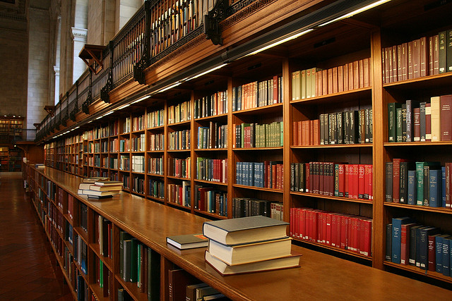 The National Assembly Library purchased more than 18,000 books from overseas on average for the past three years by adding 18,413 books in 2011, 18,131 books in 2012 and 18,211 books in 2013. (image: timetrax223/flickr)