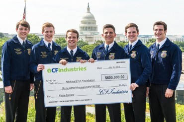CF Industries Sells Carbon Credits to Chevrolet and Donates Proceeds to FFA