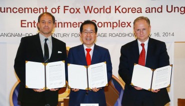 20th Century Fox Consumer Products and Village Roadshow Plan for World Class Theme Park in Korea