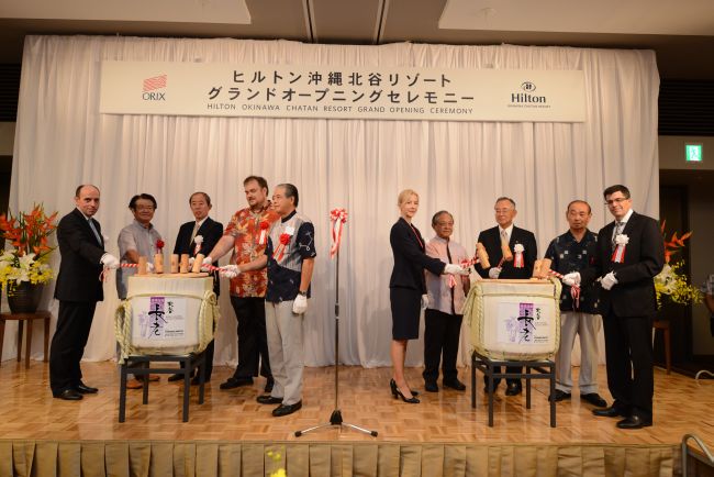 Hilton Okinawa Chatan Resort Celebrates Grand Opening