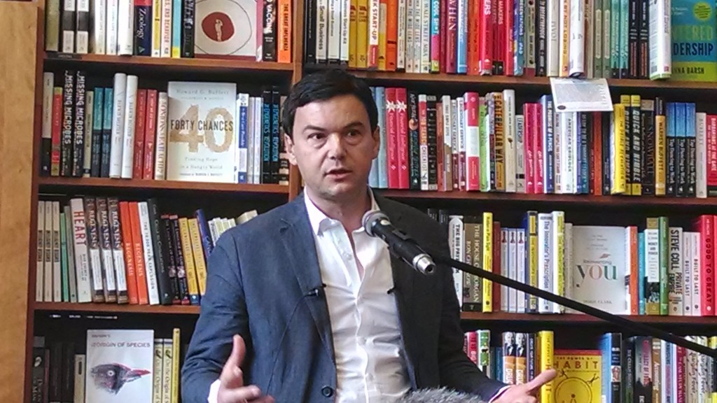 Thomas Piketty in Cambridge (image:  Wikimedia Commons)