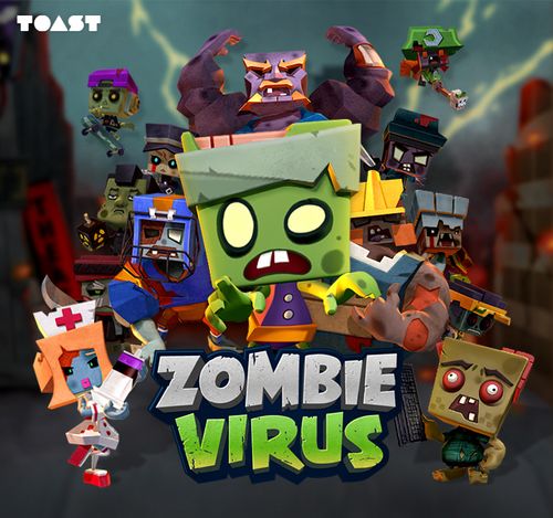 Zombie characters in the game are quite different from zombie figures in other games. The characters look Lego-like and rather cute. (image: NHN Entertainment)