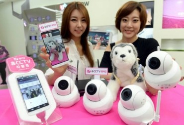 [Photo] LG Uplus Rolls Out Upgraded Version of Home Monitoring Service MomCa 2