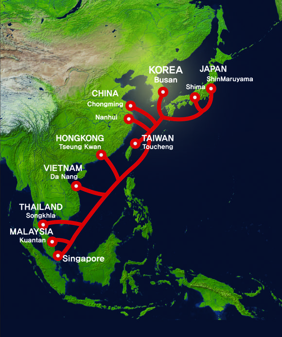 KT Connects East Asia with World’s Largest Submarine Cable Network
