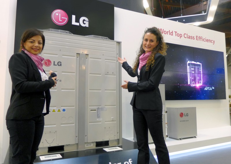 LG Unveils Latest Eco-Friendly HVAC Solutions at Chillventa 2014