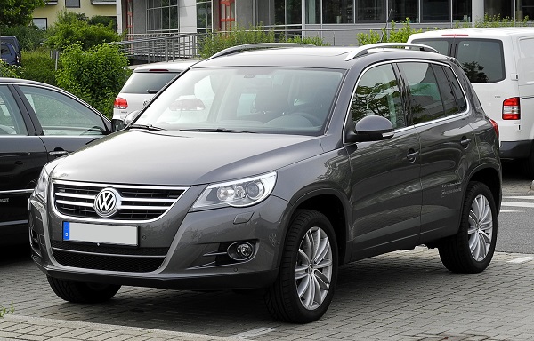 Value of Tiguan by Volkswagen Highest among Imported Vehicles
