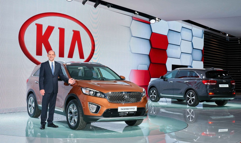Kia plans to make inroads into Europe with its unveiling All New Sorento (image: Kia Motors)