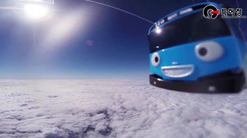 Space Balloon and Tayo Mini Bus Travel to Space — for Short Time