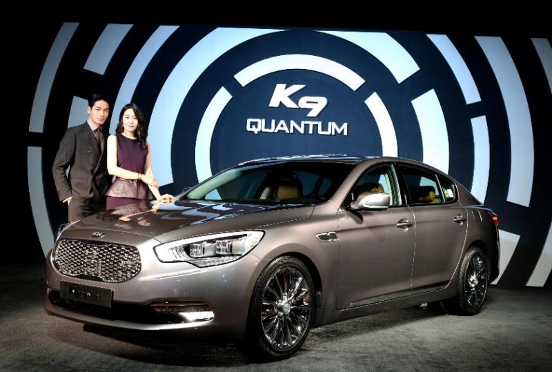 Kia Motors Rolls out “K9 Quantum” with V8 5.0 Liter Engine