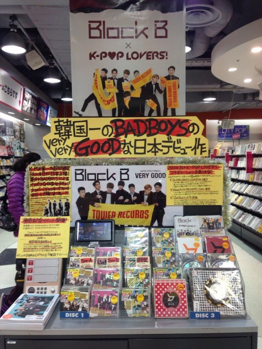 Block B’s Debut Single Tops Japanese Tower Records Chart