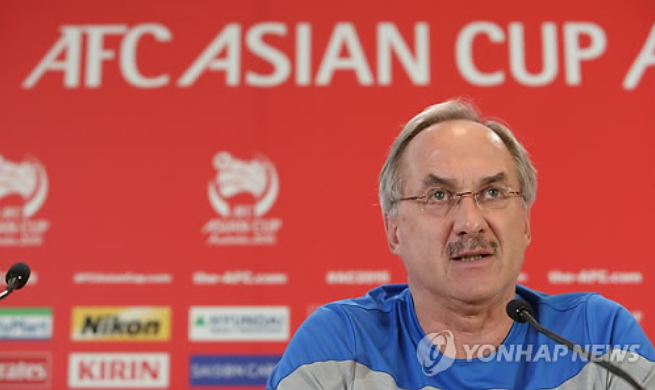 Uli Stielike, South Korea's national football team head coach (image courtesy of Yonhap)