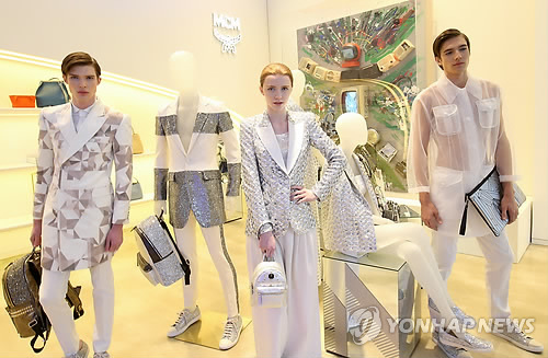 Diamond Themes for MCM’s 2015 S/S Collection