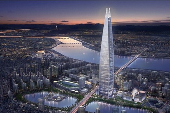 Seoul City Ratchets up Warnings over Safety of Lotte’s New Skyscraper