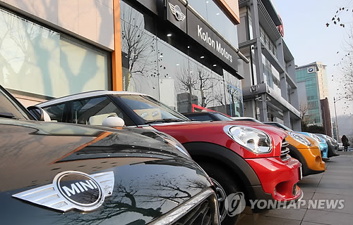 Imported Cars Setting Popularity Records in Korea