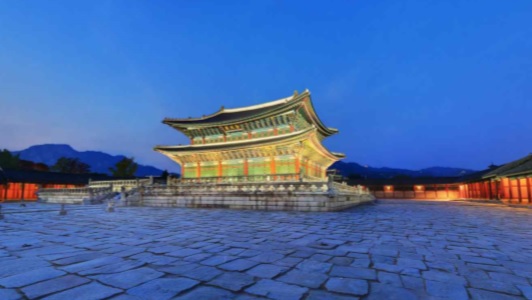 Night Promenade at Old Palaces in Seoul