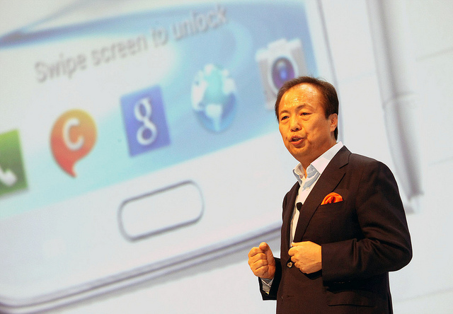 Samsung Electronics Mobile Chief Top Paid Exec in S. Korea