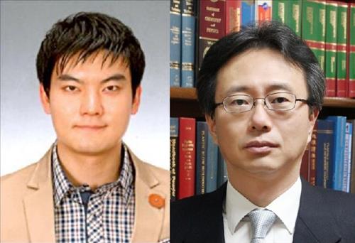 Professor Kim Seong-lyun at the Korea Institute of Science and Technology (left) and professor Youn Jae-ryoun at Seoul National University (right)