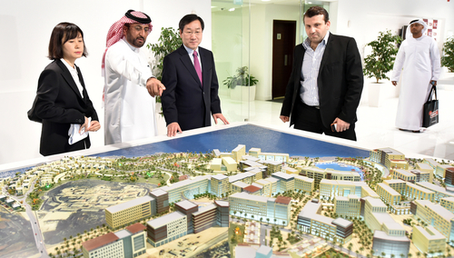 Dubai Sovereign Fund to Discuss Joining USD 3.6B Cluster City Project in Incheon, Korea