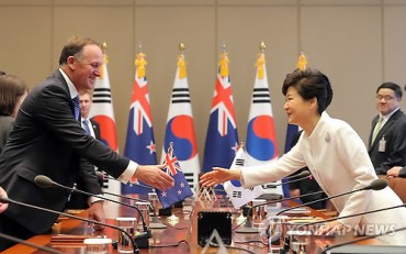 S. Korea Signs Free Trade Deal with New Zealand