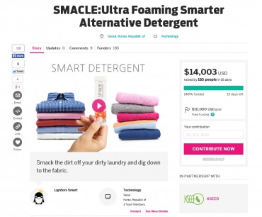 Eco Laundry Detergent Receives US$ 60,000 in Funding through Kickstarter and Indiegogo