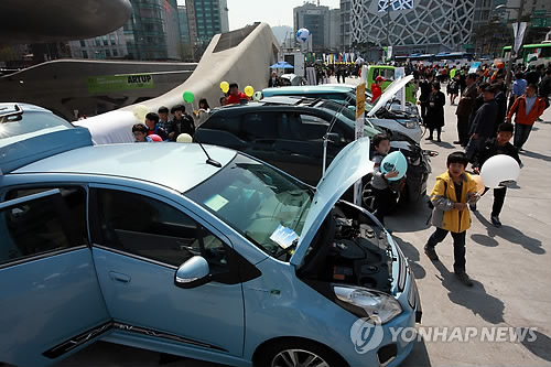 Electric Vehicle Experience Event at KINTEX, Korea