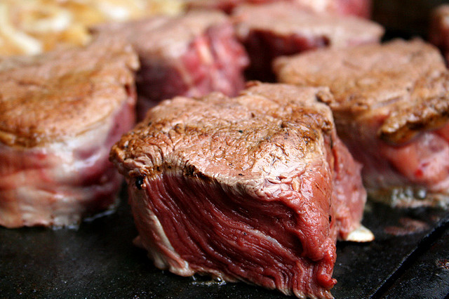 Red meat is a good source of protein, minerals and vitamins, but research increasingly suggests too much is bad for long-term health. (image: Sheila/flickr)