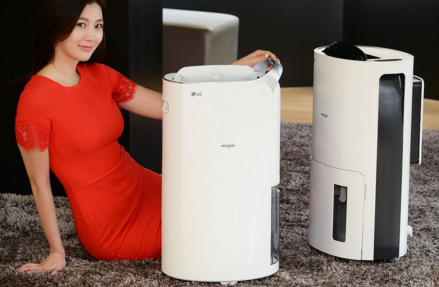 LG launched the largest inverter dehumidifiers in the domestic market, the 'LG Whisen Inverter Dehumidifier' and the 'LG Whisen Air Purifier-Dehumidifier'. (image: LG Electronics)