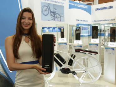 Samsung SDI Unveils E-bike Battery Capable of 100km on Single Charge