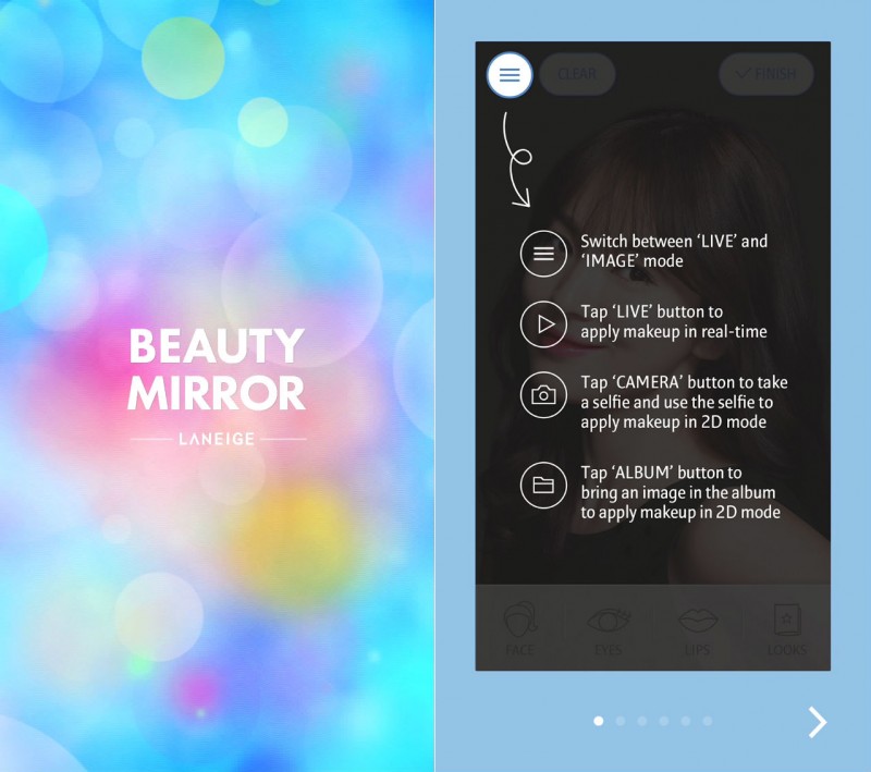 Laneige VR App Offers Easy Way to Try Makeup