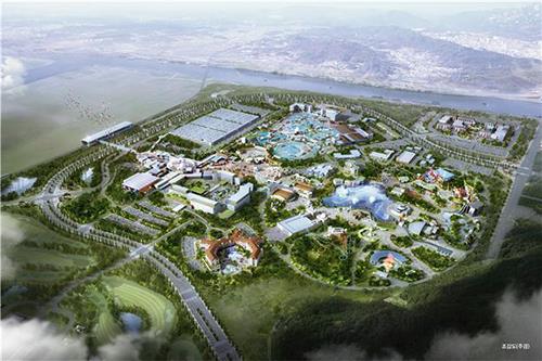 The fifth Universal Studios theme park in the world will be built in Hwaseong, Gyeonggi Province.   (Image : Yonhap)