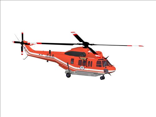 Computer-generated image of the Surion helicopter to be delivered to the Korea Forest Service in late 2017. (Image : KAI)