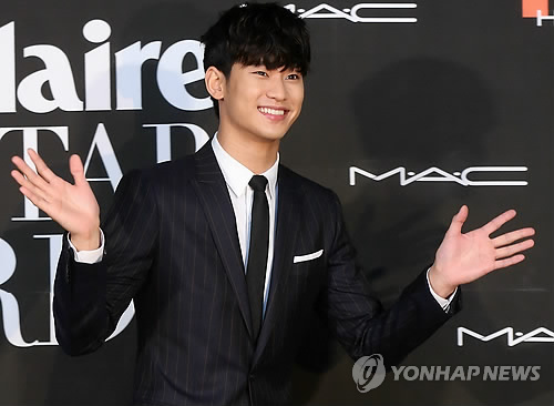 A mobile game with South Korean actor Kim Soo-hyun as its main character will be released on the market soon in China, his agency said Wednesday. (Image : Yonhap)