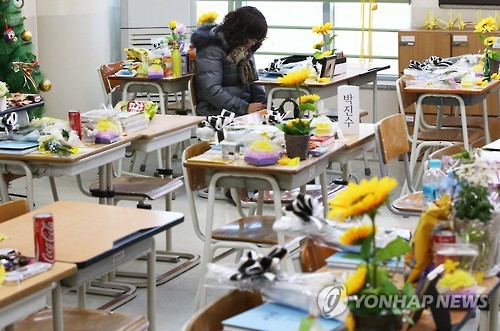 Danwon High School Students Graduate