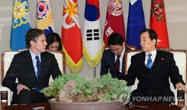 Defense Minister, Top U.S. Diplomat Discuss Joint Reaction to N. Korea’s Nuke Test