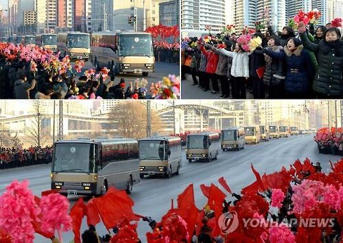 North Koreans have shown enthusiastic support for the nuclear scientists and officials who contributed to the North's latest nuclear test, the North's media said Thursday. (Image : Yonhap)
