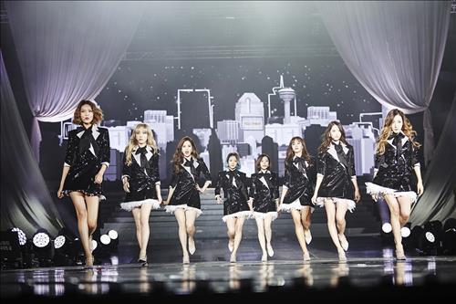 South Korean girl group Girls' Generation (Image : Yonhap)